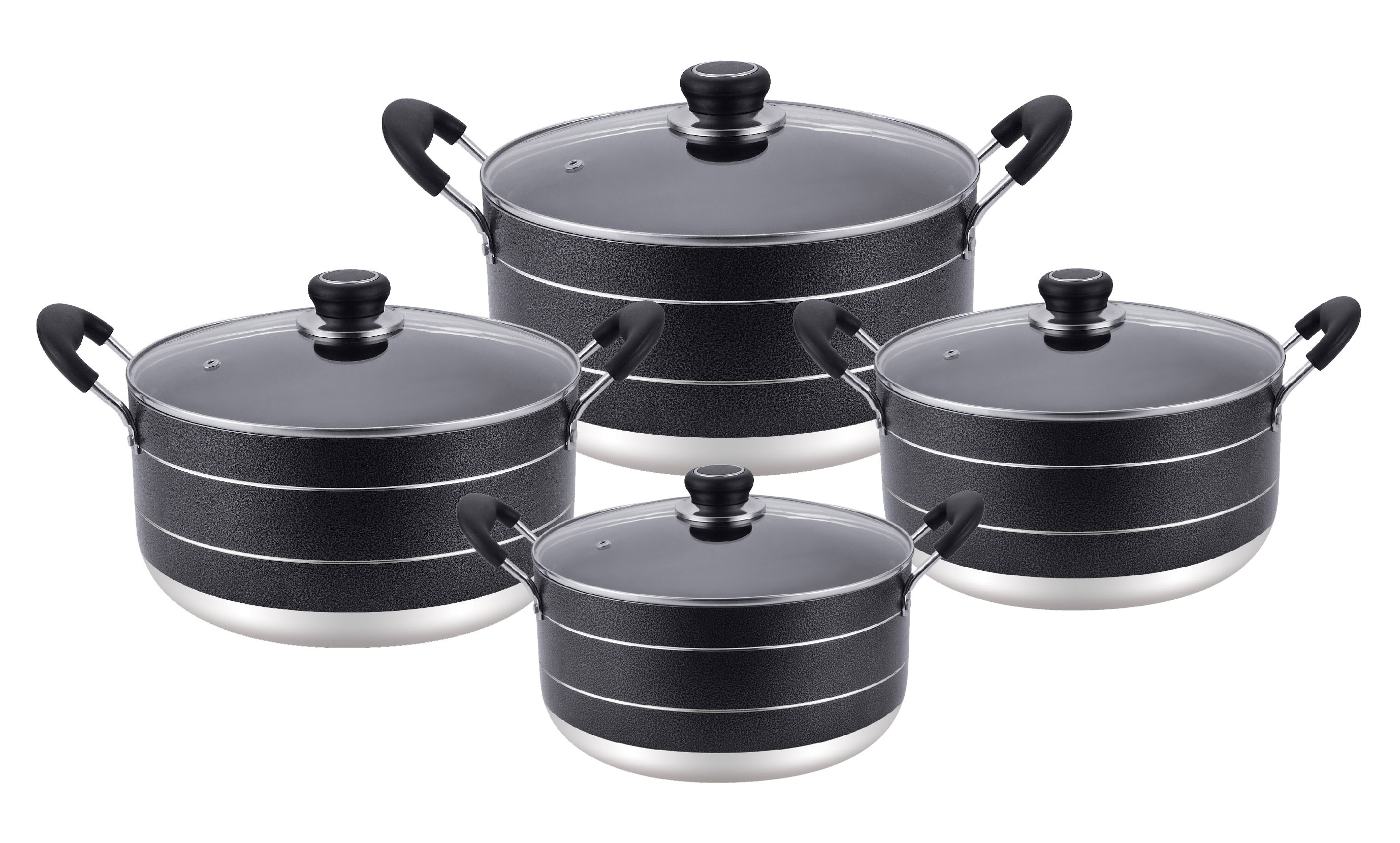 7 Pcs High Quality Aluminum Pots and Pans Non-stick Kitchen Pots Cookware Sets · image 2