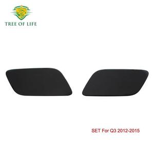 Audi Q3 16-18 Headlight Washer Cover 8U0955275E 8U0955276E Left Right Plastic Front Bumper <b>Trim</b> - Product Image 4