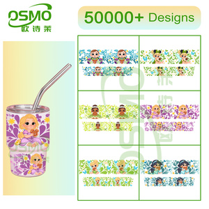 Osmo بالجملة 3 أونصة أوف Dtf كوب التفاف زودياك الزجاج يمكن التفاف الكرتون Libbey يلتف 3 أونصة طلقة صغيرة يلتف فوق بفوق بالة - Product Image 4