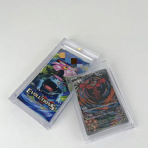 Boîte de <span class=keywords><strong>protection</strong></span> magnétique <span class=keywords><strong>pour</strong></span> cartes de sport Pokemoned MTG TCG, compatible avec <span class=keywords><strong>les</strong></span> boosters, <span class=keywords><strong>protection</strong></span> UV - Product Image 1