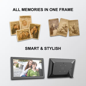 Cadre photo numérique grand format avec écran tactile HD, stockage de 16/32/64 Go, 15 pouces, vidéo, <span class=keywords><strong>gif</strong></span>, jpg, musique, partage <span class=keywords><strong>gratuit</strong></span> sur le cloud - Product Image 3