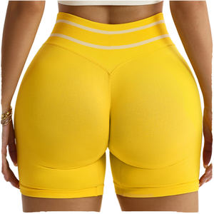 OEM Women High Waist Seamless Biker Shorts Custom Logo <b>Scrunch</b> Butt Lifting Yoga Shorts Gym Fitness Athletic <b>Leggings</b> Direct Fac - Product Image 2