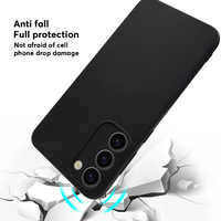 Coque en silicone prix usine pour Samsung S23 S23 + étui en silicone avec protection caméra