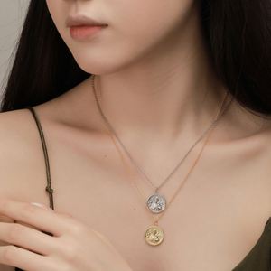 สร้อยคอจี้พระเยซู ดีไซน์พิเศษสั่งทำโดยดีแลม เงินแท้ 925 ชุบทอง 18K - Product Image 2