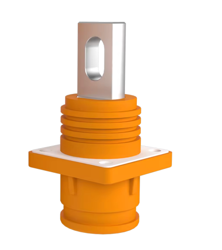 Type de trou traversant-prise-orange