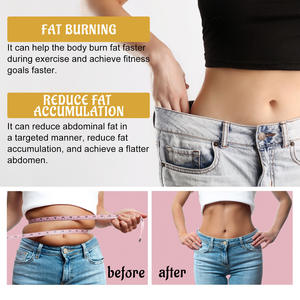 Logo personnalisé crème amincissante brûle graisse hydratante raffermissante perte de poids crème chaude pour le ventre, la taille et les fesses - Product Image 4