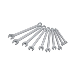 Polished Mirror Finish 6-32mm Metric Combination Wrench Open End <b>Spanner</b> Carbon Steel for Auto Mechanical Repair OEM - Product Image 1