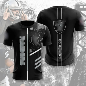 High Quality Men's 3D Digital Printing Sublimation T-Shirt Shirts and American Football Jersey Uniforms