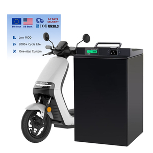 Paquete de Baterías Recargables de Ciclo Profundo de Fosfato de Hierro y Litio Lifepo4 de 72V 40Ah LFP Personalizadas de Fábrica para Motocicletas Eléctricas - Product Image 1