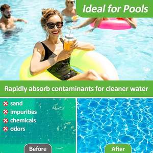 Bolas de Filtro Blancas Lvyuan de 700g para Piscinas, Limpian el Agua con Alta Eficiencia de Filtración - Product Image 3