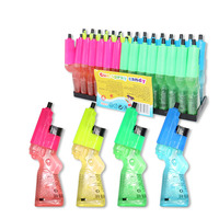 Bonbons liquides en spray en forme de pistolet halal aux fruits en gros