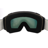 Lunettes de ski personnalisées OEM avec protection UV400, anti-buée, pour snowboard, avec sangles à lentilles magnétiques, monture en TR