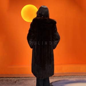 <span class=keywords><strong>Manteau</strong></span> long et chaud en <span class=keywords><strong>fourrure</strong></span> de rat musqué pour <span class=keywords><strong>femme</strong></span> <span class=keywords><strong>avec</strong></span> <span class=keywords><strong>capuche</strong></span> - Product Image 5