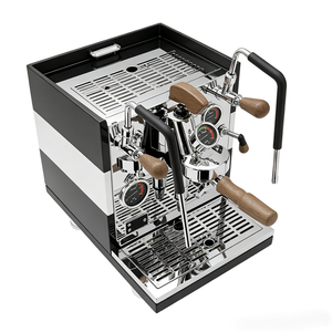 Cafetera Espresso de Doble Caldera de Acero Inoxidable, Compatible con Francés/Español, 12 Bares, 1.5L, Uso Doméstico y Hotelero - Product Image 2