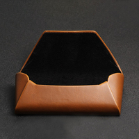 Étui de Luxe pour Lunettes de Soleil, Marron et Noir, Haute Qualité, Protection pour Lunettes, Rabat Magnétique, en Cuir PU Souple, Étuis à Lunettes Personnalisables