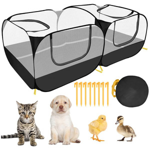 <span class=keywords><strong>Tente</strong></span> de clôture pliable extérieure portable <span class=keywords><strong>pour</strong></span> animaux de compagnie <span class=keywords><strong>pour</strong></span> poulet lapin chat chien canard avec fonction antidéflagrante - Product Image 1