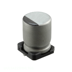 Condensador Original de Superficie CAP ALUM 220UF 20% 10V SMD 220 uF UUL1A221MNL1GS - Product Image 1
