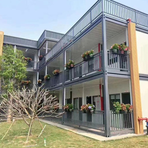 Maison conteneur modulaire préfabriquée haut de gamme personnalisable <span class=keywords><strong>Studio</strong></span> de bureau extérieur entièrement <span class=keywords><strong>meublé</strong></span> Villa avec salle de bain - Product Image 6