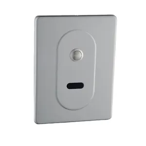 Dispositivo de descarga automática com sensor de urinação com botão de alimentação DC para banheiro e banheiro