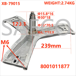 Araña para <span class=keywords><strong>Lavadora</strong></span> <span class=keywords><strong>Bosch</strong></span>/Siemens 8001011877, <span class=keywords><strong>Repuestos</strong></span> para <span class=keywords><strong>Lavadora</strong></span>, Trípode de Tambor XB-79015 - Product Image 2