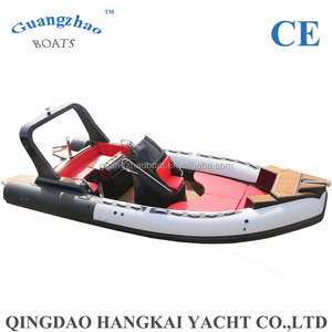 Bateau pneumatique semi-rigide RIB680LUX 6,8 m, coque en fibre <span class=keywords><strong>de</strong></span> verre, capacité <span class=keywords><strong>de</strong></span> 16 personnes, stable, prêt pour la dérive, écologique, pontons <span class=keywords><strong>de</strong></span> kayak <span class=keywords><strong>de</strong></span> <span class=keywords><strong>pêche</strong></span> - Product Image 3