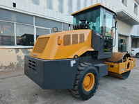 Nouvelle rouleuse vibrante à tambour unique XS600J 6 tonnes, compacteur routier de Chine, étapes 3 et 4