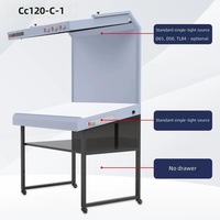 TILO LED D65 D50 TL84 Cabine d'éclairage standard Norme UE Table de visualisation des couleurs pour l'inspection des différences de couleur des produits imprimés