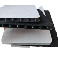 Feuille de drainage de panneau de drainage alvéolé HDPE en plastique de 2m de largeur Feuille de filtre de drainage de hauteur de 10mm avec géotextile pour tunnel