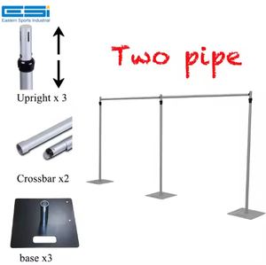 Système de suspension pour rideaux ESI avec base lestée - Ne endommage pas les sols, idéal pour la <span class=keywords><strong>location</strong></span> - Product Image 1