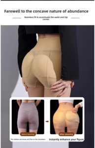 Culottes gainantes de style quotidien en nylon, soie et élasthanne, contrô<span class=keywords><strong>le</strong></span> ferme, été, rehaussement des hanches, respirantes, élastiques, élasthanne, 3XL - Product Image 4