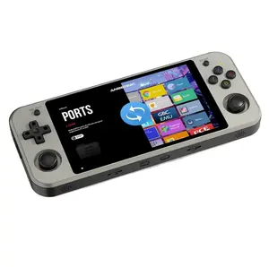 ANBERNIC RG552 144 ГБ 15000 + игры LPDDR4 4 Гб ОЗУ Android/Linux WiFi онлайн Ретро портативная игровая консоль планшет для PSP