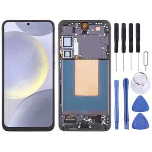 Écran OLED LCD de pointe avec numériseur et châssis complet pour <span class=keywords><strong>Samsung</strong></span> Galaxy S24+ SM-S926B – Pièce de rechange pour écran LCD - Product Image 1