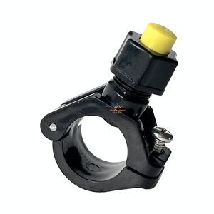 1/2 Clip 3/4 inch Mới Kẹp ống nhựa nông nghiệp đồng cỏ trang trại Quạt phẳng đầy đủ hình nón rỗng hình nón phun - Product Image 3