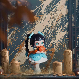 ZIYULI sogno rotolo figurina-museo-arte di qualità scultura, etereo asiatico fanciulla da collezione - Product Image 2