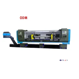 Özel çift kontrol makinesi aracı HX-50150-95 rekabetçi fiyat çift kafa torno drillpipe için cnc ikiz mili cnc torna