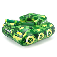 Swimbobo Bouée de natation pour bébé, siège gonflable vert pour enfants, idéal pour les jeux d'été en extérieur et la piscine