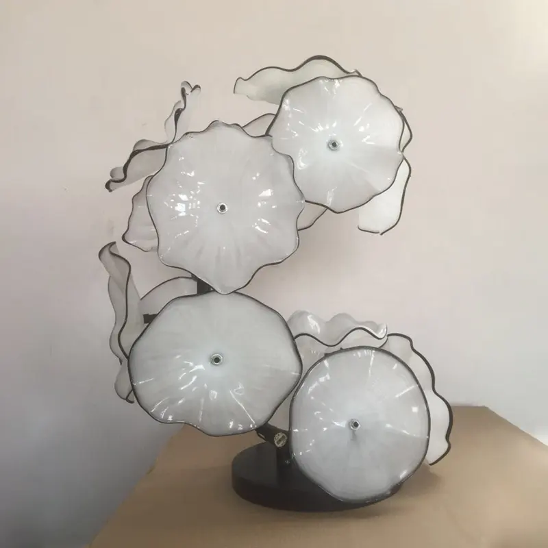 Murano Led Stehlampe mund geblasenes Glas Kunst Skulptur Stehlampen Tisch leuchten Nordic Decor Home Glass Tree