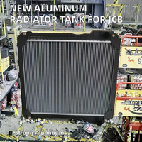 Réservoir d'eau de radiateur en aluminium et plastique pour JCB, neuf avec garantie d'un an
