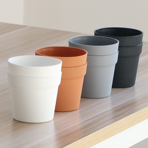 Casa y jardín barato <span class=keywords><strong>a</strong></span> granel viveros venta caliente terracota blanco negro gris flores <span class=keywords><strong>macetas</strong></span> de plástico - Product Image 1