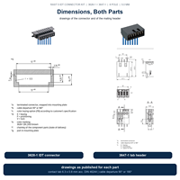Ensemble de connecteurs et de connecteurs femelles RAST 5 3628-1 et 3647-1, paire de couplage pour câblage d'appareils électroménagers et de chaudières, pas de 5,0 mm, 150 ℃   avec 1,0-1,5 mm²