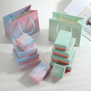 Cajas de Regalo de Cartón con Logotipo Personalizado para Joyería, Modernas, de Lujo, Reciclables, Exquisitas, para Lápiz Labial, Collar, Anillo, Pulsera, Boda - Product Image 6
