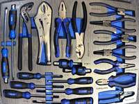 Ensemble d'outils en acier inoxydable robuste de 526 pièces, chariot à outils à 7 tiroirs, armoire à outils roulante pour le rangement et l'utilisation en atelier