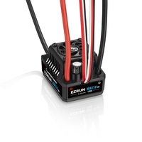 Hobbywing EzRun Max10 G2 80A 2-3S Lipo / 140A 2-4S Lipo ESC sin escobillas con sensor para camiones de pista corta y Monster Trucks a escala 1/10