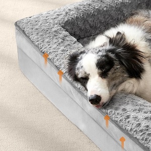 Hot bán không thấm nước con chó Sofa giường nhung giường vật nuôi chỉnh hình hỗ trợ bọt Nệm vật nuôi Sofa giường - Product Image 4