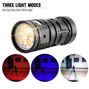 Asafee High Color Rendering Underwater Photography Video Flashlight Portable Rechargeable Dive Torch Lamp <strong>Lighting</strong> - Product Image 5