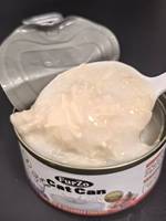 Nourriture humide pour animaux de compagnie en conserve OEM/ODM 85g, lait de chèvre, morceaux de poulet, nourriture pour chats en vrac en conserve