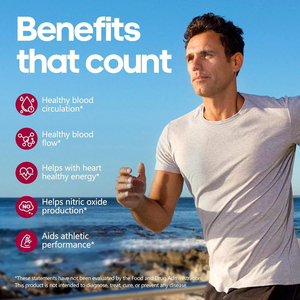 Complément Alimentaire Boostant l'Oxyde Nitrique de Betterave Rouge 1300mg, 60 Capsules, Cure de 30 Jours - Product Image 4