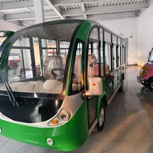 รถบัสไฟฟ้าสำหรับท่องเที่ยว 14 ที่นั่ง 72V รถท่องเที่ยว ได้รับการรับรองมาตรฐาน CE ผลิตภัณฑ์ที่ได้รับการรับรอง ประเภทรถบัสท่องเที่ยว - Product Image 5