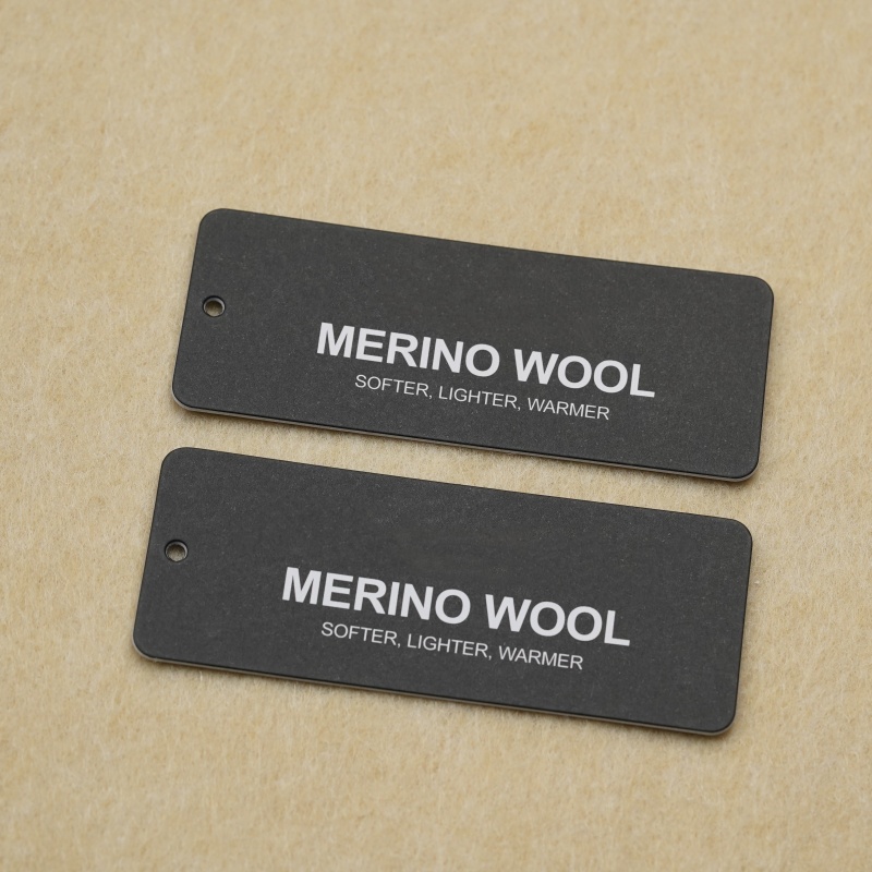 Embossed Hangtags Colored Price Tags Paper hang Tag Brand Name Tags Custom Labels