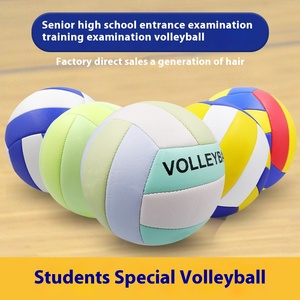 Balones de Voleibol de Playa Suaves N.° 4 y N.° 5, para Exámenes de Admisión a la Escuela Primaria y Secundaria, Fabricados con Piel de PU y Cosidos a Máquina, PVC, Venta al por Mayor - Product Image 4